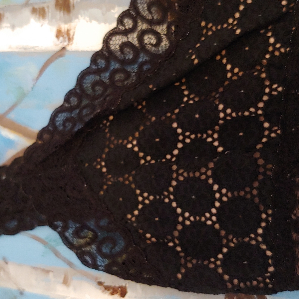 Y2K NWOT USA Made Laundry Lace Dress - Picture 2 of 7